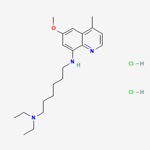 molecular formula C21H33N3O B1205219 Sitamaquine CAS No. 5330-29-0