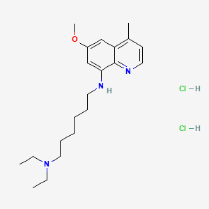 molecular formula C21H35Cl2N3O B1205219 Sitamaquine dihydrochloride CAS No. 5330-29-0