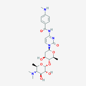 molecular formula C26H37N5O8 B120522 Cytosaminomycin B CAS No. 157878-03-0