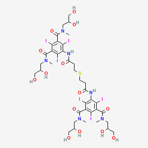 molecular formula C38H50I6N6O14S B1205220 Iotasul CAS No. 71767-13-0