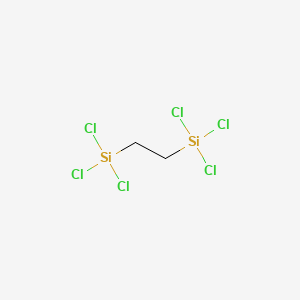 molecular formula C2H4Cl6Si2 B1205221 1,2-Bis(trichlorosilyl)ethane CAS No. 2504-64-5