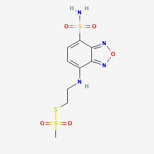 molecular formula C9H12N4O5S3 B12052260 Abd-mts 