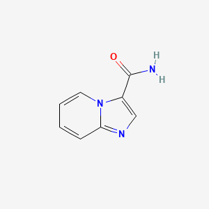 molecular formula C8H7N3O B1205228 Imidazo[1,2-a]pyridine-3-carboxamide CAS No. 6188-45-0