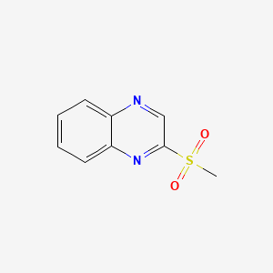 molecular formula C9H8N2O2S B1205230 2-methylsulfonylquinoxaline CAS No. 16310-37-5
