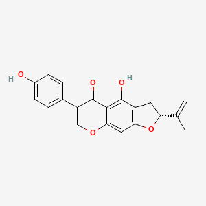 molecular formula C20H16O5 B1205234 Licoagroisoflavone 