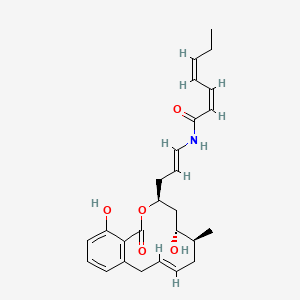 molecular formula C26H33NO5 B1205235 Salicylihalamide A CAS No. 198481-99-1
