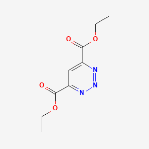 molecular formula C9H11N3O4 B12052372 Diethyl 1,2,3-triazine-4,6-dicarboxylate 