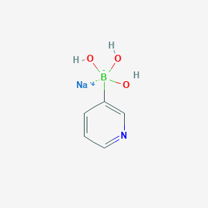 molecular formula C5H7BNNaO3 B12052410 Sodium pyridine-3-trihydroxyborate 