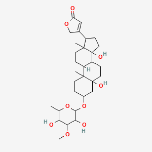 molecular formula C30H46O9 B1205246 Emicymarin 