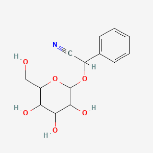 (S)-2-Hydroxy-2-phenylacetonitrile O-b-D-allopyranoside