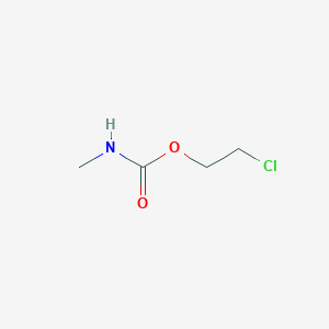 molecular formula C4H8ClNO2 B12052518 2-Chloroethyl methylcarbamate CAS No. 22074-92-6