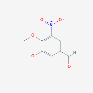 3,4-Dimethoxy-5-nitrobenzaldehyde