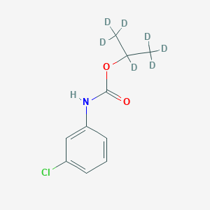 molecular formula C10H12ClNO2 B12052542 Chlorpropham-d7 