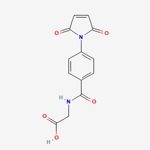4-Maleimidohippuric acid