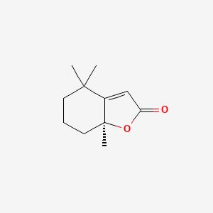 (S)-4,4,7a-Trimethyl-5,6,7,7a-tetrahydrobenzofuran-2(4H)-one