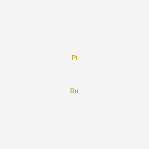 molecular formula PtRu B12052637 Platinum--ruthenium (1/1) CAS No. 172515-31-0