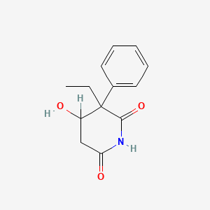 molecular formula C13H15NO3 B1205264 4-Hydroxyglutethimide CAS No. 50275-61-1