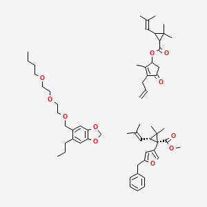 molecular formula C60H82O11 B1205266 Neopybuthrin CAS No. 50641-85-5