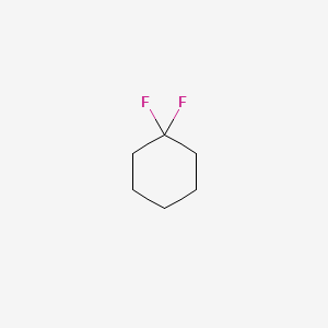 molecular formula C6H10F2 B1205268 1,1-Difluorocyclohexane CAS No. 371-90-4