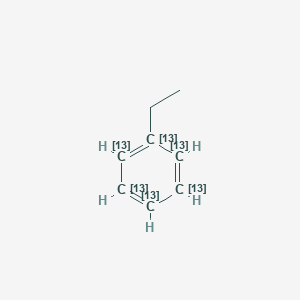 molecular formula C8H10 B12052782 Ethylbenzene-13C6 