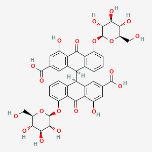 molecular formula C42H38O20 B1205298 Senna CAS No. 8013-11-4