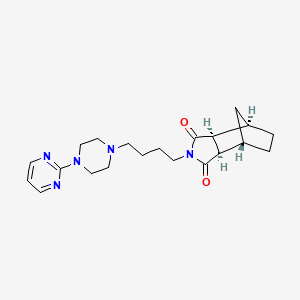 molecular formula C21H29N5O2 B1205299 Tandospirone CAS No. 87760-53-0
