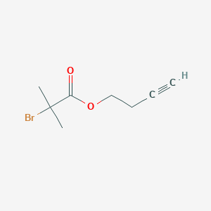 molecular formula C8H11BrO2 B12053002 3-Butynyl 2-bromoisobutyrate CAS No. 1264291-66-8