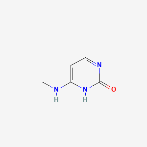 molecular formula C5H7N3O B1205301 N(4)-methylcytosine CAS No. 6220-47-9