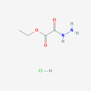 molecular formula C4H9ClN2O3 B12053017 Ethyl 2-hydrazineyl-2-oxoacetate hydrochloride 