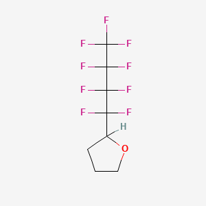 molecular formula C8H7F9O B1205303 Perfluorobutyltetrahydrofuran CAS No. 26446-59-3