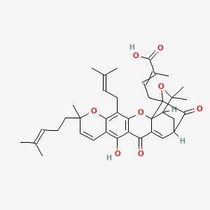 molecular formula C38H44O8 B1205308 Gambogic Acid? 