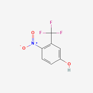 molecular formula C7H4F3NO3 B1205309 4-Nitro-3-trifluoromethylphenol CAS No. 88-30-2