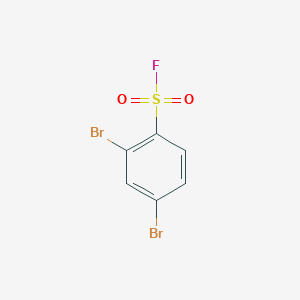 molecular formula C6H3Br2FO2S B12053090 2,4-Dibromobenzene-1-sulfonyl fluoride 