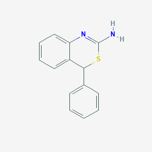 molecular formula C14H12N2S B12053093 4-phenyl-4H-3,1-benzothiazin-2-amine CAS No. 16781-33-2