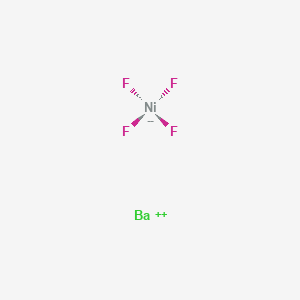 molecular formula BaF4Ni B12053154 Barium(2+);tetrafluoronickel(2-) CAS No. 18115-48-5