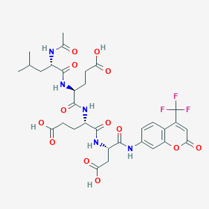 molecular formula C32H38F3N5O13 B12053158 Ac-LEED-AFC 