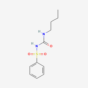 molecular formula C11H16N2O3S B1205316 Phenbutamide CAS No. 3149-00-6