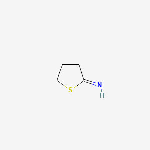 molecular formula C4H7NS B1205332 2-Iminothiolane CAS No. 6539-14-6
