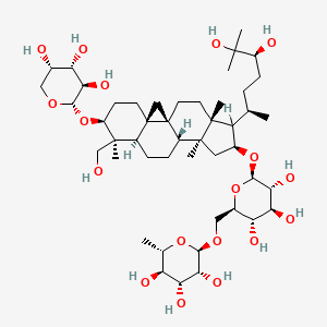 molecular formula C47H80O18 B1205337 Cyclofoetoside B CAS No. 108333-83-1