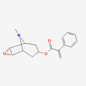molecular formula C17H19NO3 B1205349 Apohyoscine 