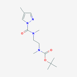 molecular formula C14H24N4O3 B12053502 Serine Hydrolase Inhibitor-19 