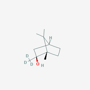 molecular formula C11H20O B12053522 (-)-2-Methyl Isoborneol-d3 
