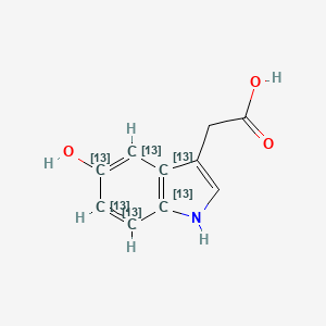 5-Hydroxyindole-3-acetic acid-13C6