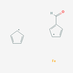 molecular formula C11H10FeO B12053571 Ferrocenaldehyd 