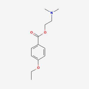 molecular formula C13H19NO3 B1205360 2-(N,N-Dimethylamino)ethyl-4-ethoxybenzoate CAS No. 58880-06-1