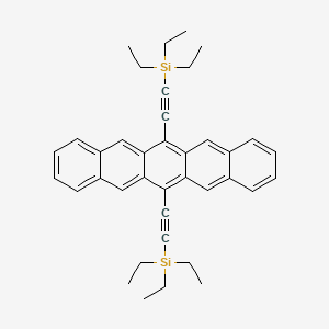 molecular formula C38H42Si2 B12053645 6,13-Bis((triethylsilyl)ethynyl)pentacene 