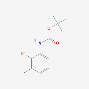 molecular formula C12H16BrNO2 B12053760 Tert-butyl 2-bromo-3-methylphenylcarbamate CAS No. 936829-27-5
