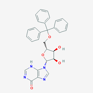 molecular formula C29H26N4O5 B120538 5'-O-tritylinosine CAS No. 4152-77-6