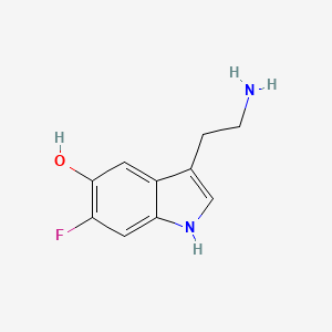 molecular formula C10H11FN2O B1205388 6-Fluoroserotonin CAS No. 62105-96-8