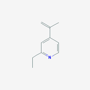 2-Ethyl-4-prop-1-en-2-ylpyridine